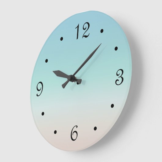 Kleurverloopgradiënt minimumafstand kust grote klok (Hoek)