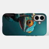 Kleurverschuiving Kameleon – Reptiel Huid Telefoon Case-Mate iPhone Case (Achterkant (horizontaal))
