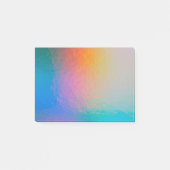 Kleurverschuiving Neon Light Holographic Trendy Post-it® Notes (Voorkant)