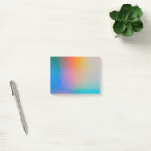 Kleurverschuiving Neon Light Holographic Trendy Post-it® Notes (Kantoor)