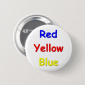 Kleurverwarring Ronde Button 5,7 Cm (Voorkant /achterkant)