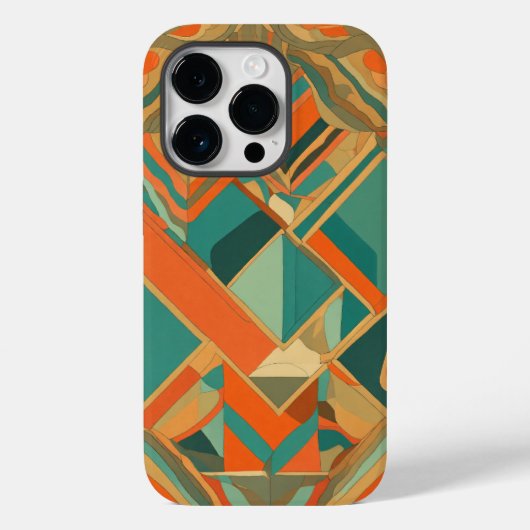 kleurvierkant Case-Mate iPhone case (Achterkant)