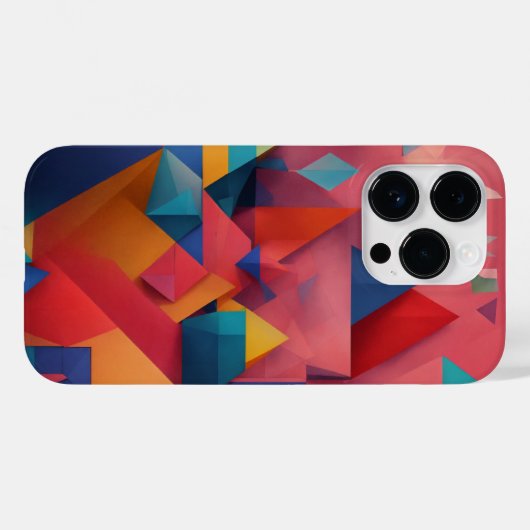 kleurvierkant Case-Mate iPhone case (Achterkant (horizontaal))