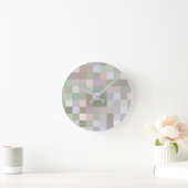 Kleurvierkantjes pasta ronde klok (Huis)