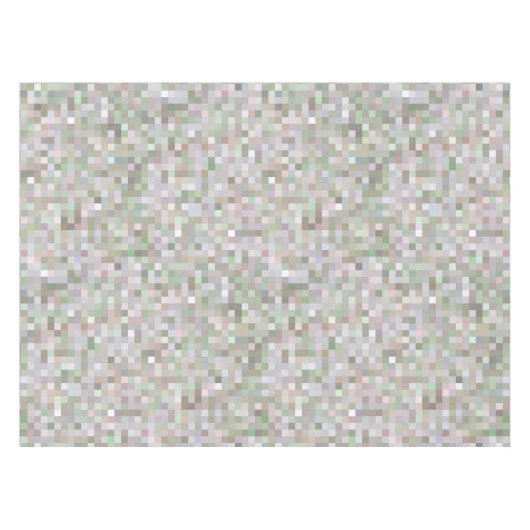 Kleurvierkantjes pasta tafelkleed (Voorkant (Horizontaal))