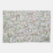 Kleurvierkantjes pasta theedoek (Horizontaal)