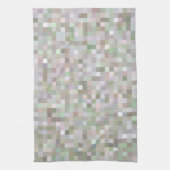 Kleurvierkantjes pasta theedoek (Verticaal)