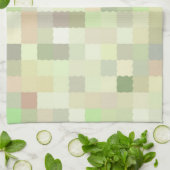 Kleurvierkantjes pasta theedoek (Gevouwen)