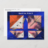 Kleurvis 2 briefkaart (Voorkant / Achterkant)