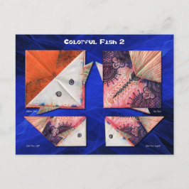 Kleurvis 2 briefkaart