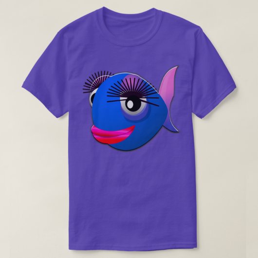 Kleurvis 2 t-shirt (Design voorkant)