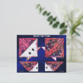 Kleurvis Briefkaart (Staand voorkant)