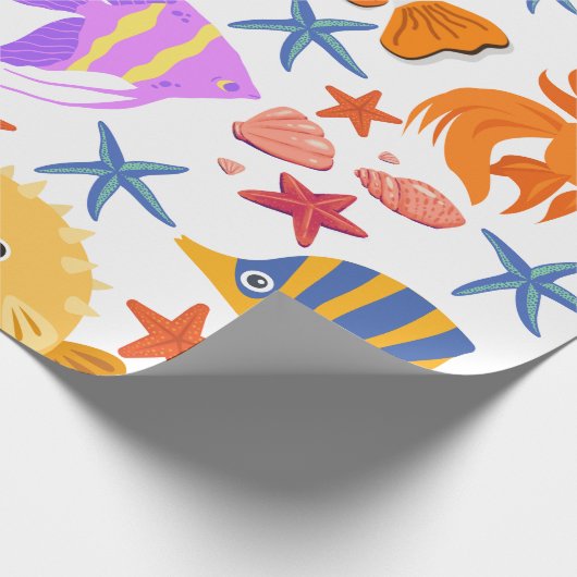 Kleurvis Cadeaupapier (Hoek)