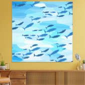 Kleurvis Canvas Afdruk (Insitu (Woonkamer))