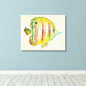 Kleurvis Canvas Afdruk (Insitu (Houten vloer))