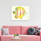 Kleurvis Canvas Afdruk (Insitu (Woonkamer))