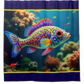 Kleurvis Douchegordijn (Voorkant)