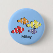 Kleurvis Ronde Button 5,7 Cm (Voorkant)