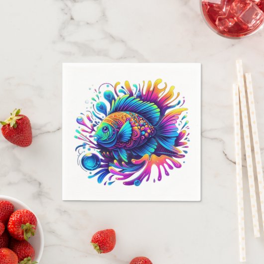 Kleurvis Servet (Insitu)