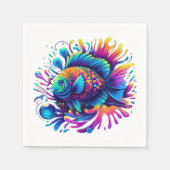 Kleurvis Servet (Voorkant)