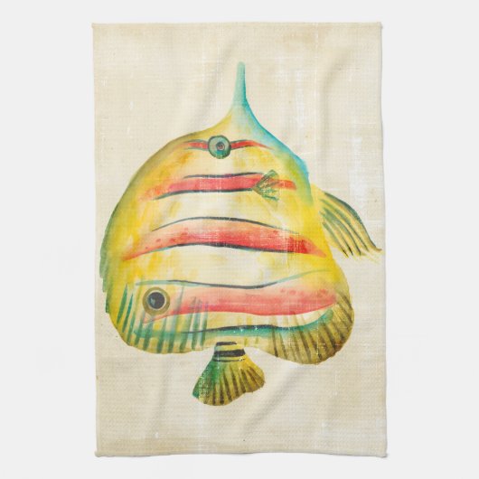 Kleurvis Theedoek (Verticaal)