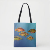 Kleurvis Tote Bag (Voorkant)