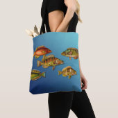 Kleurvis Tote Bag (Dichtbij)