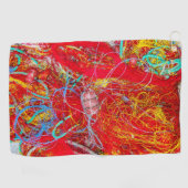 Kleurvisnetten Golfhanddoek (Horizontaal)