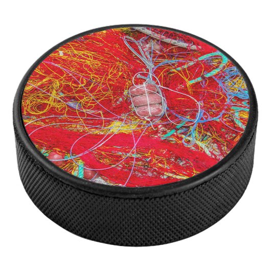 Kleurvisnetten Hockey Puck (3/4)