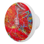 Kleurvisnetten Keramische Knop (Rechts)