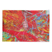 Kleurvisnetten Kussensloop (Achterkant)