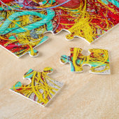Kleurvisnetten Legpuzzel (Zijkant)
