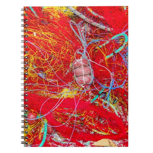 Kleurvisnetten Notitieboek (Voorkant)