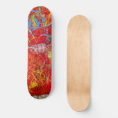 Kleurvisnetten Persoonlijk Skateboard (Voorkant)