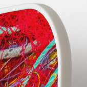 Kleurvisnetten Pickleball Paddle (Links Detail)