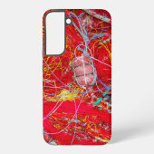 Kleurvisnetten Samsung Galaxy Hoesje (Achterkant)