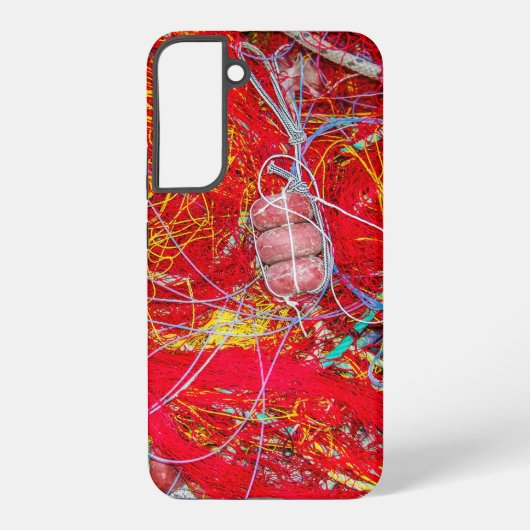 Kleurvisnetten Samsung Galaxy Hoesje (Achterkant)