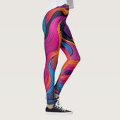 Kleurvlakken Leggings (Rechts)