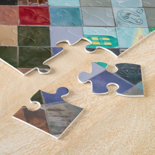 Kleurvlakken Legpuzzel (Zijkant)