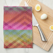 Kleurvlakken Theedoek (Quarter Fold)