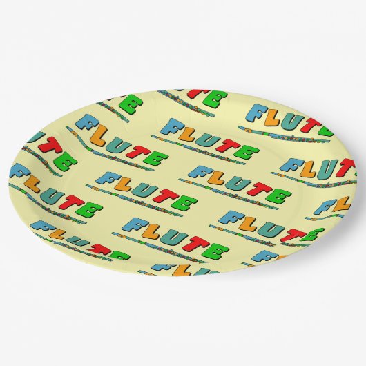 Kleurvocht Papieren Bordje (Gekanteld)