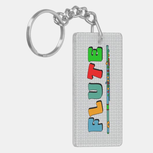Kleurvocht Sleutelhanger (Voorkant Links)