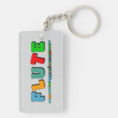 Kleurvocht Sleutelhanger (achterkant)