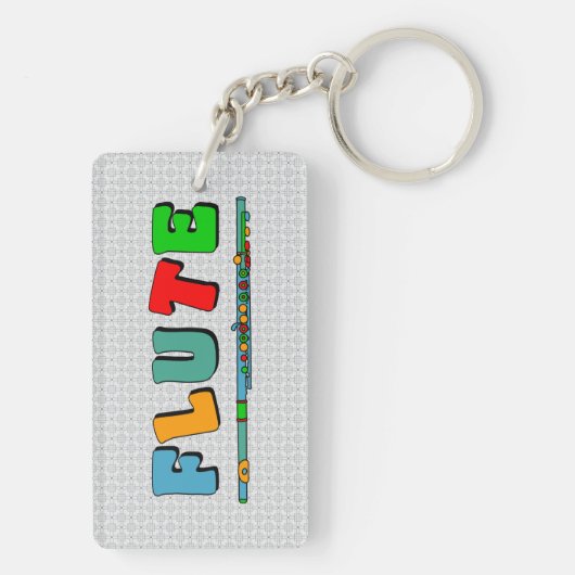 Kleurvocht Sleutelhanger (achterkant)
