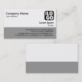 Kleurvoettekst Visitekaartje (Voorkant / Achterkant)