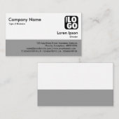 Kleurvoettekst Visitekaartje (Voorkant / Achterkant)