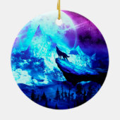 Kleurvogel Keramisch Ornament (Achterkant)