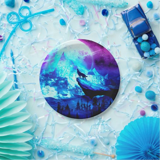 Kleurvogel Papieren Bordje (Feest)