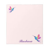 Kleurvogel personaliseren notitieblok (Voorkant)