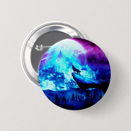 Kleurvogel Ronde Button 5,7 Cm (Voorkant /achterkant)